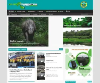 Waykambas.org(Website Resmi Taman Nasional Way Kambas) Screenshot