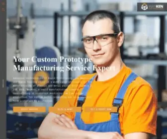 Waykenrm.com(Rapid Prototyping Services &amp; Rapid Manufacturing) Screenshot