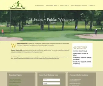 Wayland-Country-Club.com(Wayland Country Club) Screenshot