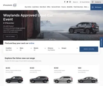 Waylands.co.uk(Waylands) Screenshot