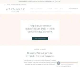 Waymaker-Designs.com(Waymaker Designs) Screenshot