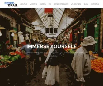 Waymoreisrael.com(Volunteering & Internships in Israel) Screenshot