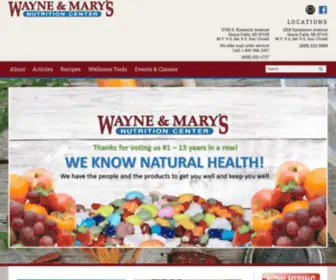 Wayneandmarys.com(Wayneandmarys) Screenshot