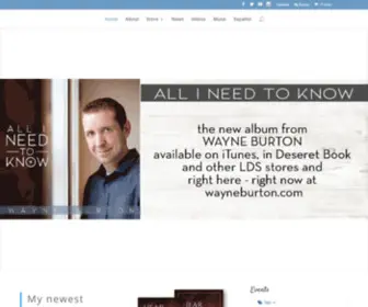 Wayneburton.com(Wayne Burton) Screenshot