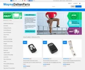Waynedaltonparts.com(Wayne Dalton Parts for your garage door opener) Screenshot