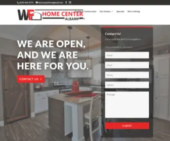 Waynefrierhomesalbany.com(Wayne Frier Homes Albany) Screenshot