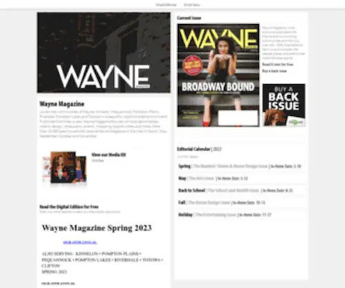 Waynemag.com(Waynemag) Screenshot