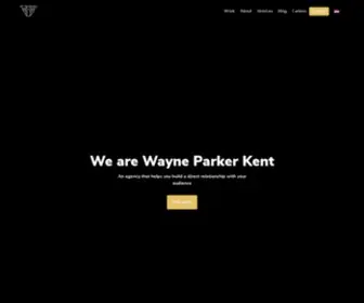 Wayneparkerkent.com(Wayne Parker Kent) Screenshot