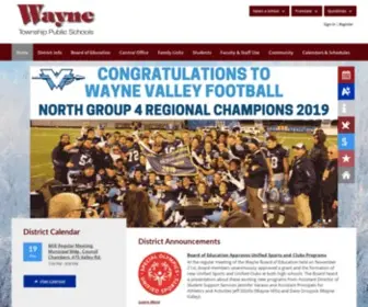 Wayneschools.com(Wayne Public Schools) Screenshot