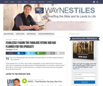 Waynestiles.com(Wayne Stiles) Screenshot