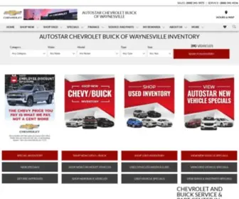 Waynesvillechevroletbuick.com(Autostar Chevrolet Buick of Waynesville) Screenshot