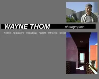 Waynethom.com(Los Angeles California Architectural Photography) Screenshot