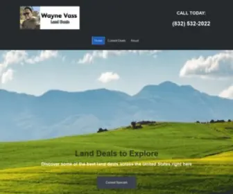 Waynevass.com(Wayne Vass) Screenshot