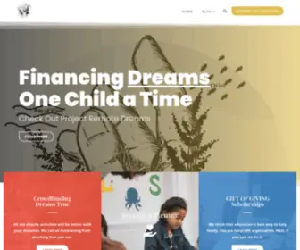 Wayofwind.com(Financing One Childs Dream a TIme) Screenshot