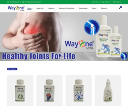 Wayoneliving.com(Wayone Living) Screenshot