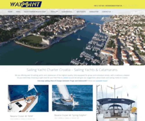 Waypoint.hr(Yacht Charter Croatia) Screenshot