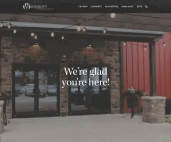 Waypointcommunity.com(Waypoint Community Church) Screenshot