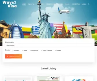 Ways2Visa.com(Ways2Visa) Screenshot