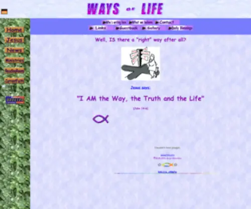 Waysoflife.info(Waysoflife info) Screenshot