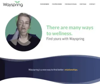 Wayspring.com(Make Today Better Than Yesterday) Screenshot