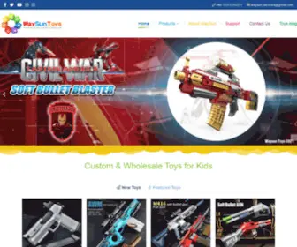 Waysuntoys.com(Wholesale toys for kids) Screenshot