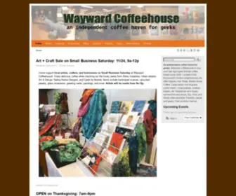 Waywardcoffee.com(Wayward Coffeehouse) Screenshot