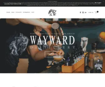 Waywarddistillery.com(Wayward Distillery) Screenshot