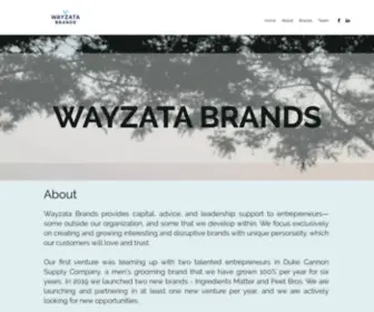 Wayzatabrands.com(Wayzata Brands) Screenshot