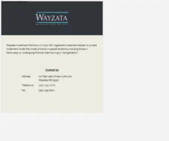 Wayzatainvestmentpartners.com(Wayzata Investment Partners) Screenshot