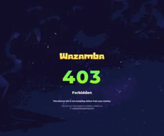 Wazamba.com(Wazamba) Screenshot