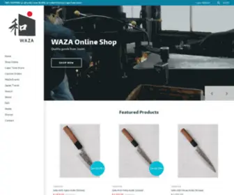 Wazashop.co.za(Quality Japanese goods in South Africa) Screenshot