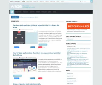 Waze.ro(Nu am găsit pagina) Screenshot