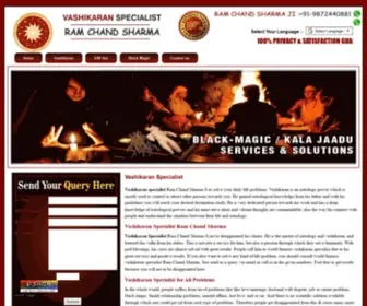 Wazifalovespell.com(Vashikaran Specialist Ram Chand Sharma to solve your all kinds of life problems) Screenshot