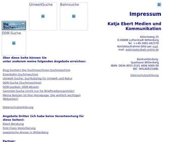 WB-Online.de(Katja Ebert Medien und Kommunikation) Screenshot