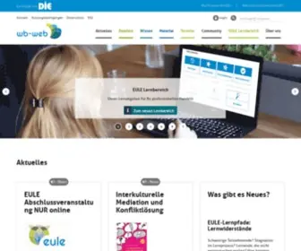 WB-Web.de(Einfach gute Weiterbildung) Screenshot