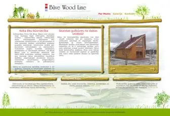 WB.lv(SIA "Būve Wood Line") Screenshot