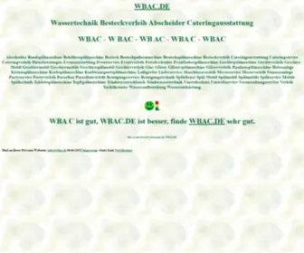 Wbac.de(Spülmobil) Screenshot