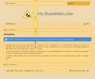 Wbbaddons.de(Main Page) Screenshot