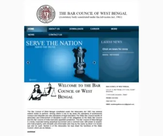 Wbbarcouncil.org(The Bar Council of West Bengal) Screenshot