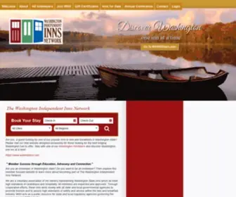 WBBG.com(The Washington Bed and Breakfast Guild) Screenshot