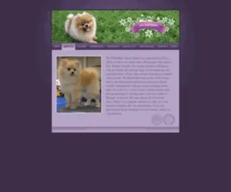 WBcpoms.com(Pomeranian kennel News) Screenshot