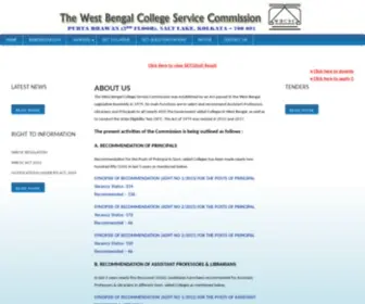 WBCSC.org.in(WBCSC) Screenshot