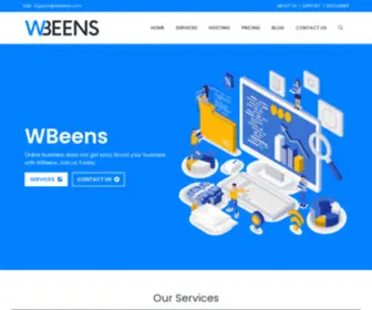 Wbeens.com(Digital Marketing Agency) Screenshot