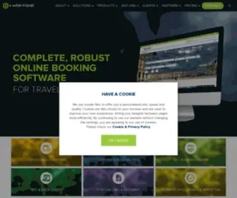 Wbe.travel(Online travel booking software) Screenshot