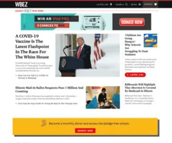 Wbez.org(Chicago's NPR News Source) Screenshot