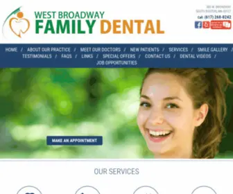 Wbfamilydental.com(South Boston Dentist) Screenshot