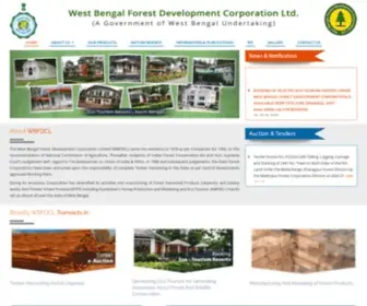 WBFDC.com(West Bengal Forest Development Corporation Limited) Screenshot