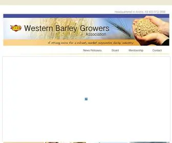 Wbga.org(Western Barley Growers Association) Screenshot