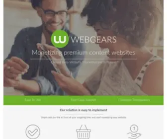 Wbgaf.com(Webgears) Screenshot