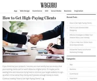 Wbguru.com(WBGURU) Screenshot